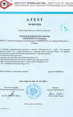 kurs spawania poznań